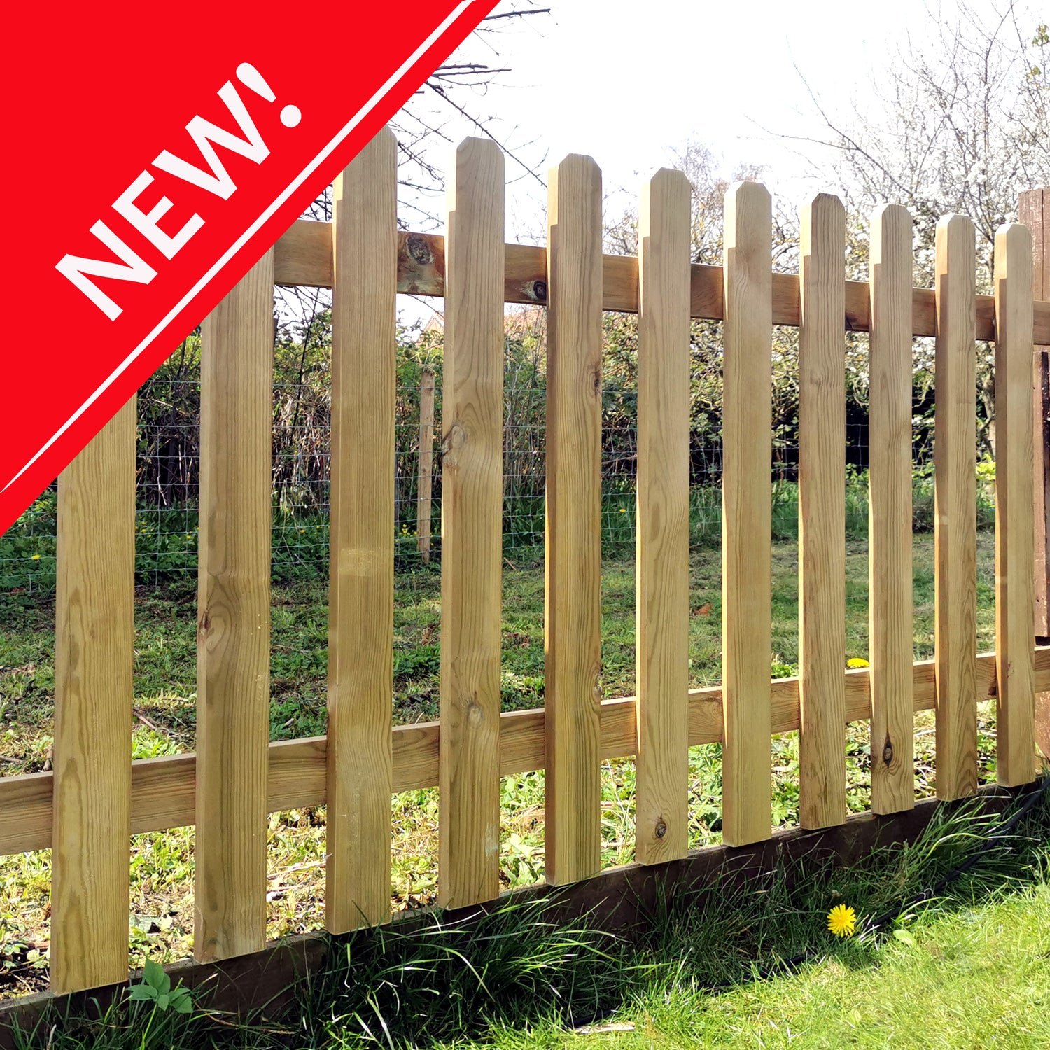 The Pressure Treated Fence Range