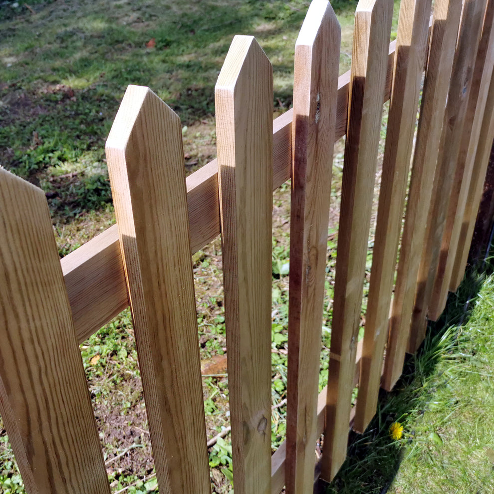 Pressure Treated with Pointed Tops – The Picket Fence Company